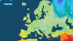 Usædvanlig varme i januar: Europa er stort set frostfri