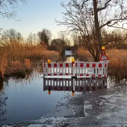 Is Brabrandstien flooded? - Water level monitoring along Brabrandstien.