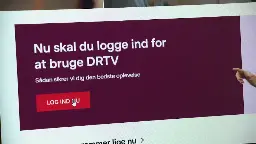 Krav om login på DR vækker skarp kritik fra flere kanter - TV 2