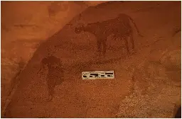 4.000 år gammel hulekunst skildrer et grønt Sahara med kvæg og hyrder
