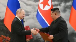 Vladimir Putin og Kim Jong-un indgår alliance